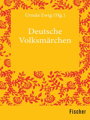 cover image of Deutsche Volksmärchen